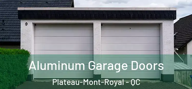  Aluminum Garage Doors Plateau-Mont-Royal - QC